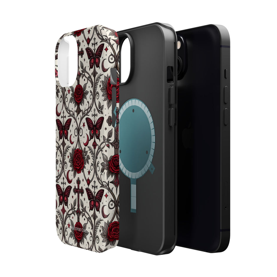 Rose & Butterfly - Extreme MagSafe Phone Case