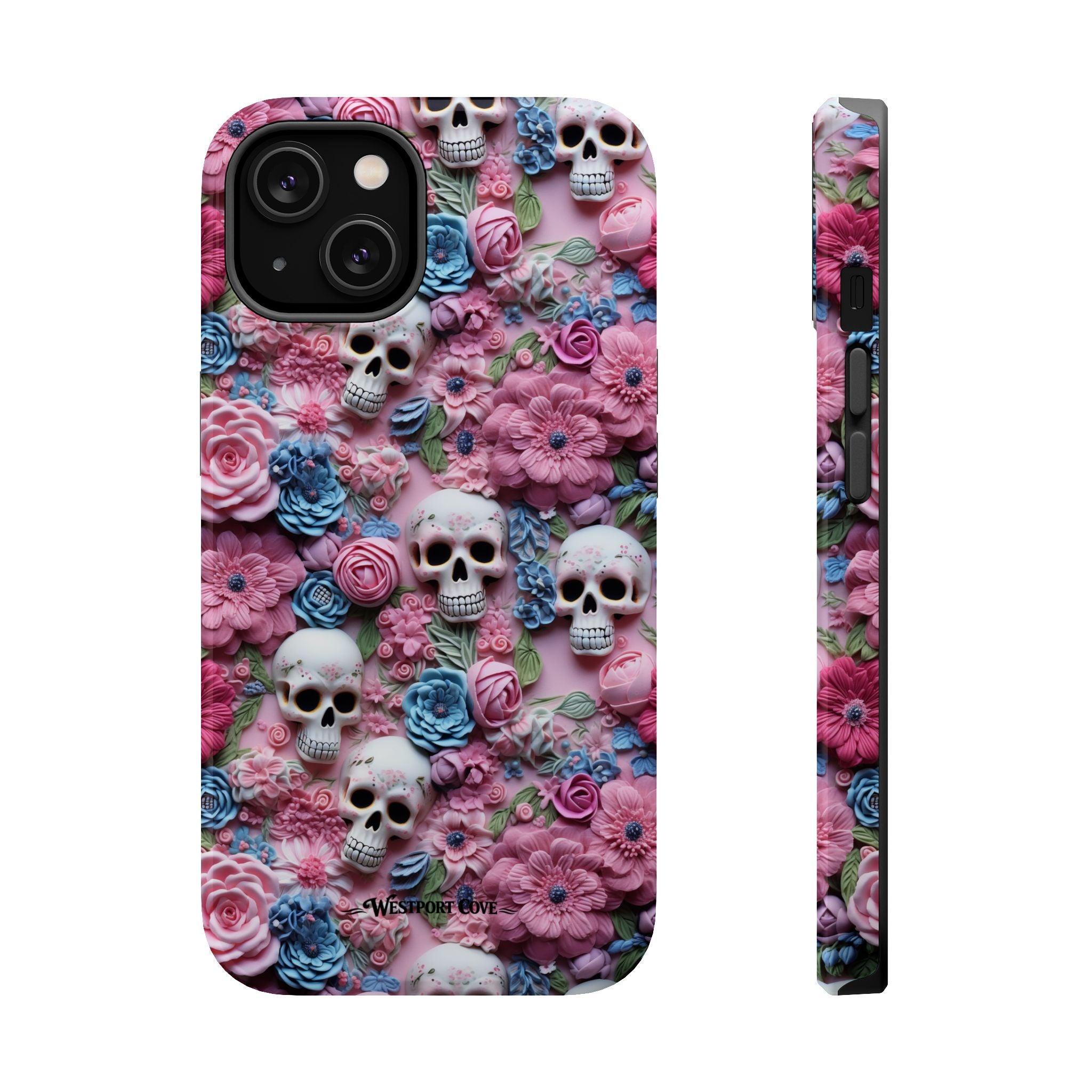 Floral Skull - Extreme MagSafe Phone Case