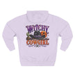 Witchy Cowgirl Hoodie – Halloween Western Fleece Pullover