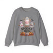 Spooky Mom Crewneck Sweatshirt – Cute Halloween Ghosts & Pumpkins