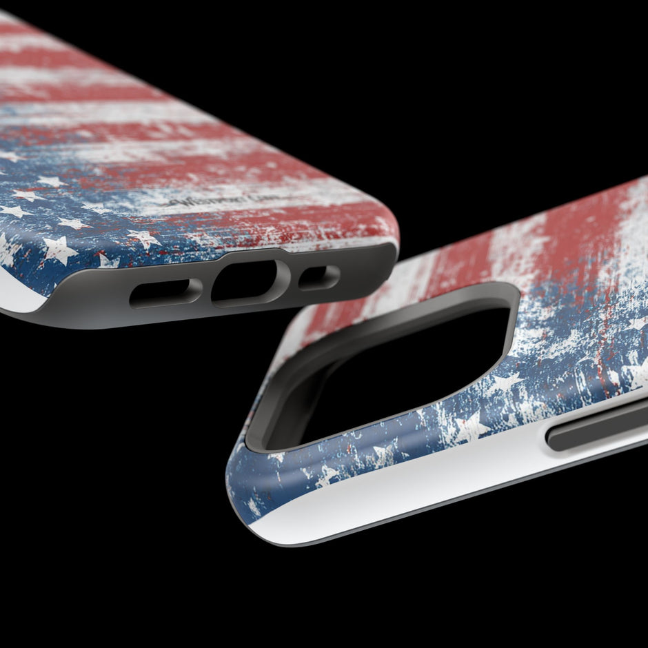 American Flag Distressed - Extreme MagSafe Phone Case