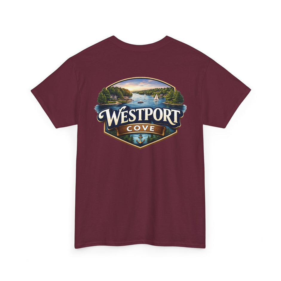 Westport Cove T-Shirt — Scenic Lake Logo Tee