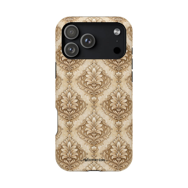 Damask Taupe - Extreme MagSafe Phone Case