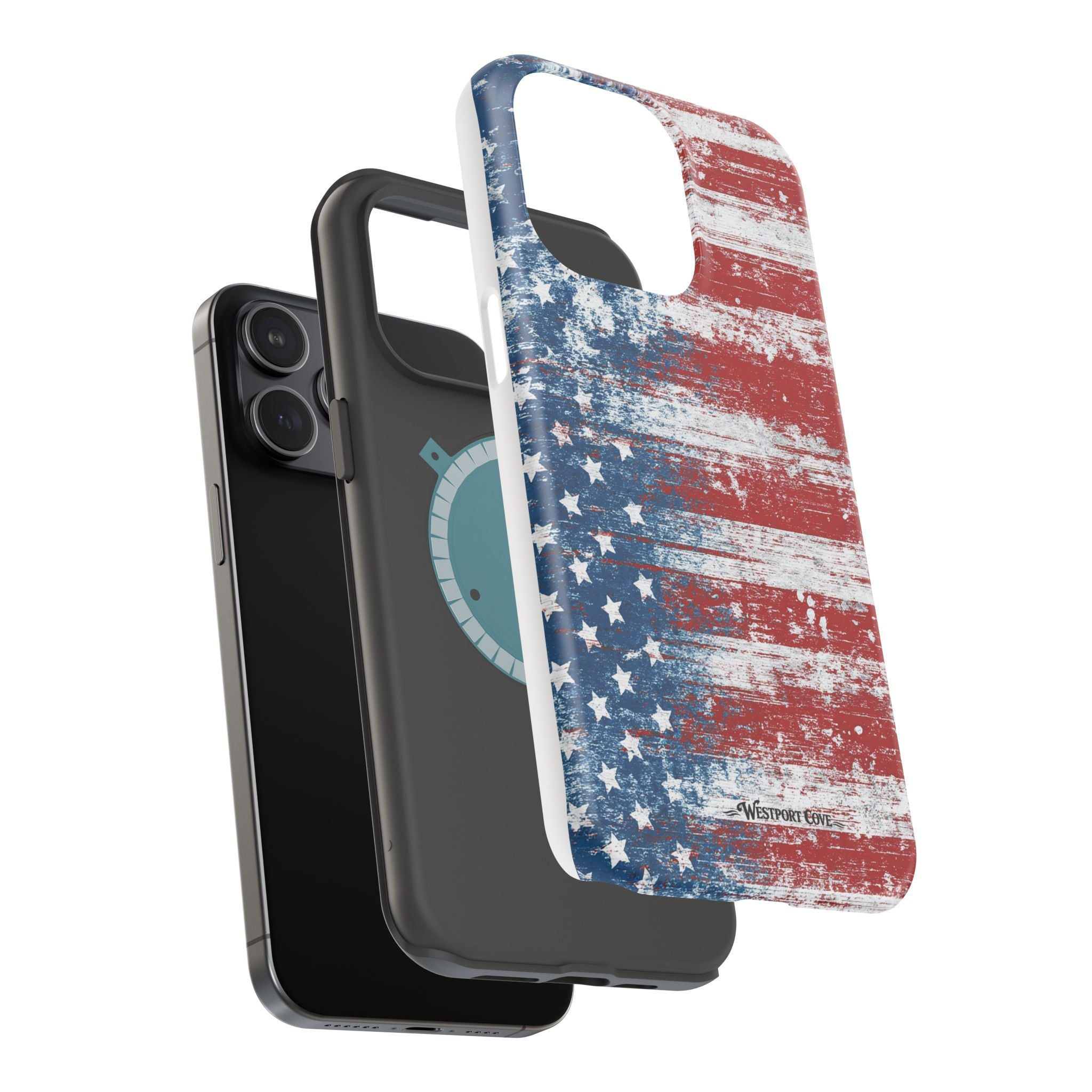 American Flag Distressed - Extreme MagSafe Phone Case