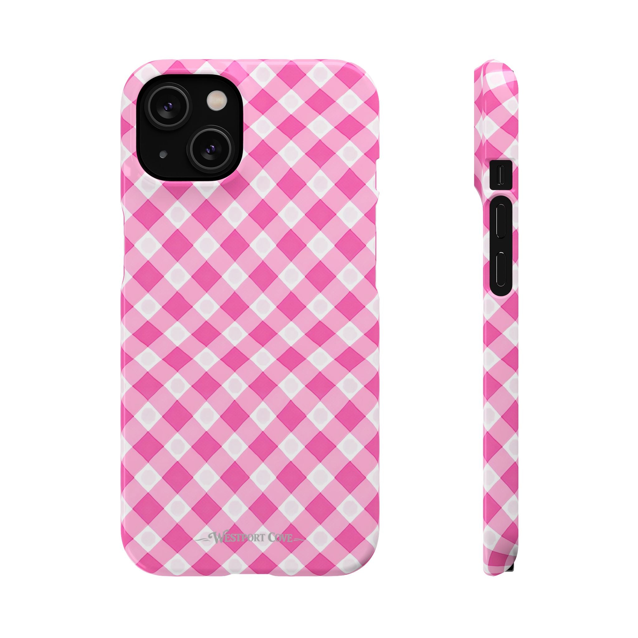 Pink Gingham - Elite Case