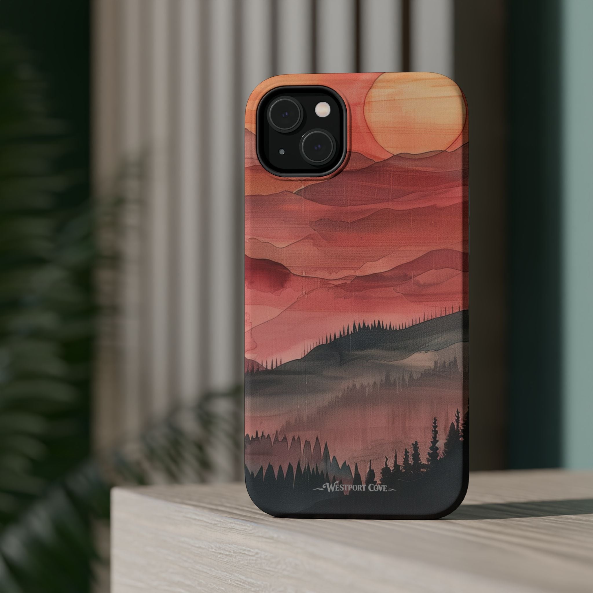 Sunset Mountain - Extreme MagSafe Phone Case