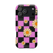 Daisy Checkerboard Extreme Impact MagSafe Phone Case