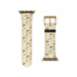 Honeycomb Heaven - Honeybee Apple Watch Band— Bee & Honeycomb Pattern Apple Watch Strap