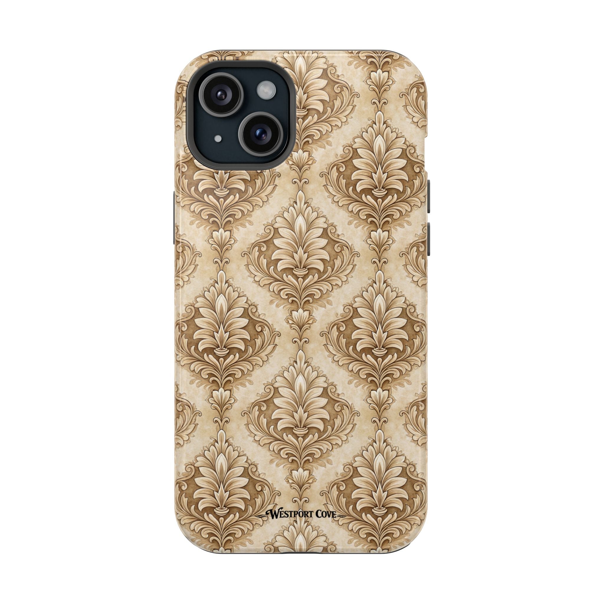 Damask Taupe - Extreme MagSafe Phone Case