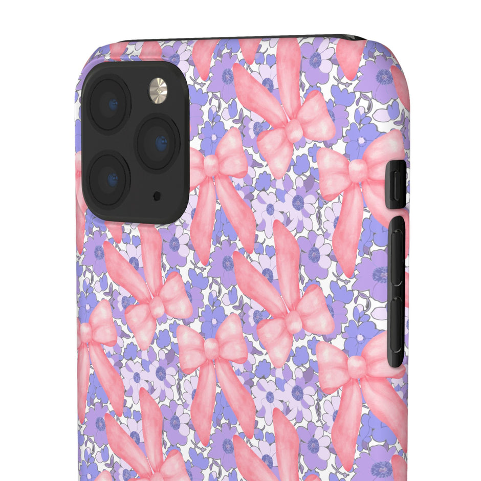 Bow Floral - Elite Phone Case