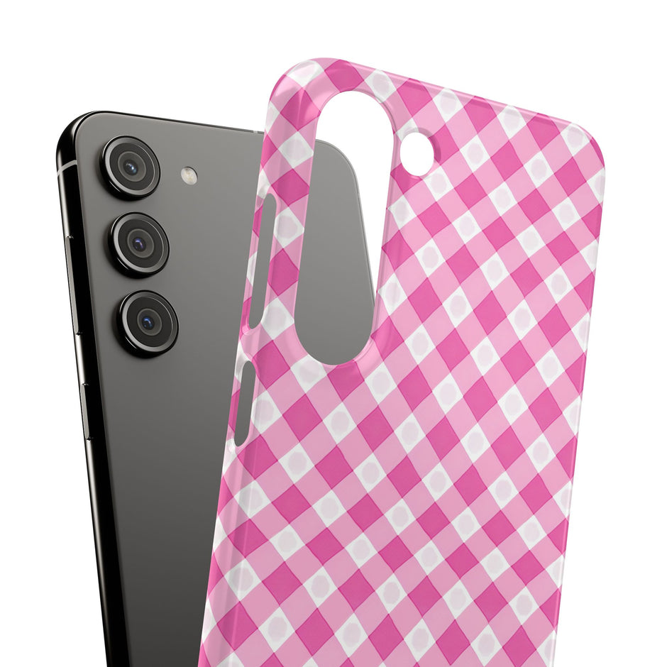 Pink Gingham - Elite Case