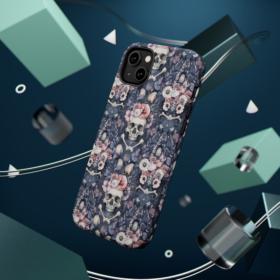 Floral Skull - Extreme MagSafe Phone Case