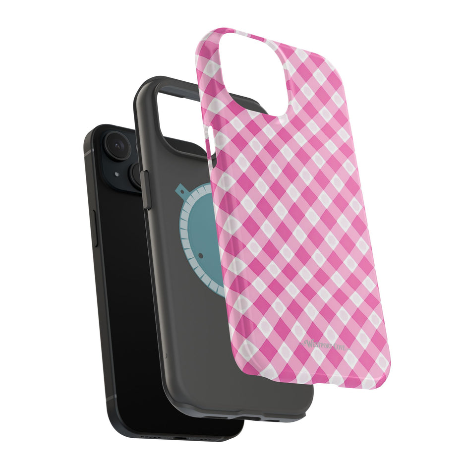 Pink Gingham - Extreme Phone Case