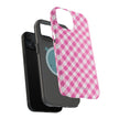 Pink Gingham - Extreme Phone Case