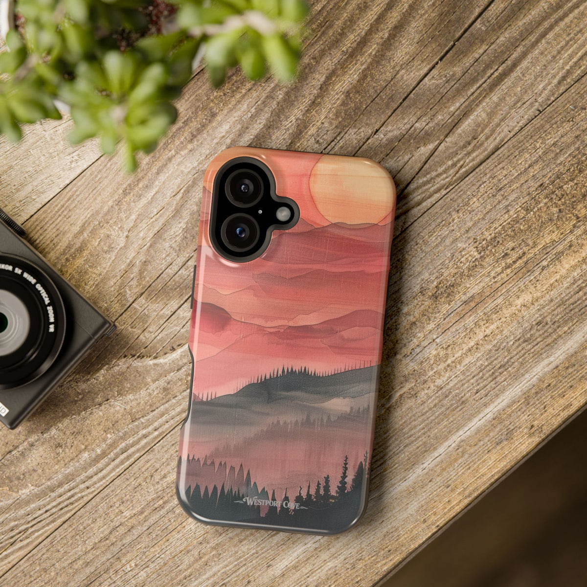Sunset Mountain - Extreme MagSafe Phone Case