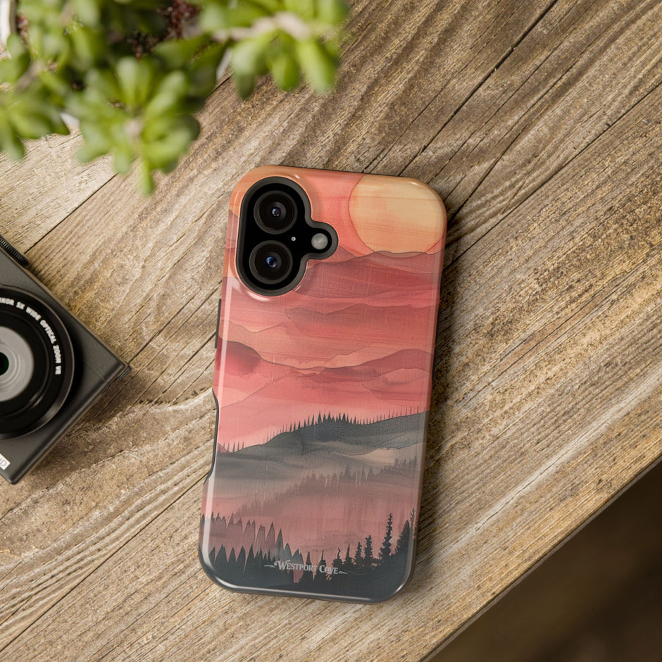 Sunset Mountain - Extreme MagSafe Phone Case