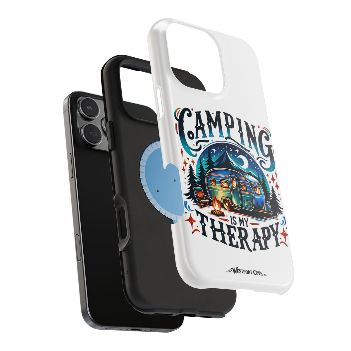 Camping Is My Therapy  - Extreme Impact MagSafe Phone Case iPhone Cover