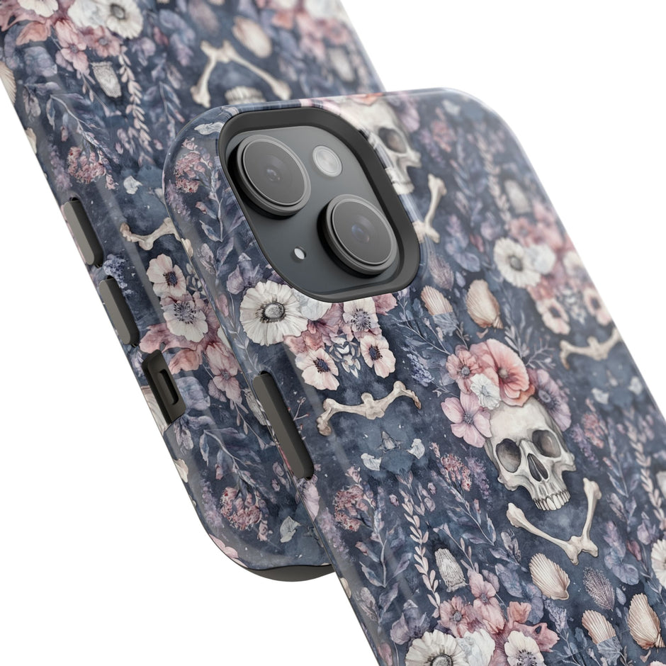 Floral Skull - Extreme MagSafe Phone Case