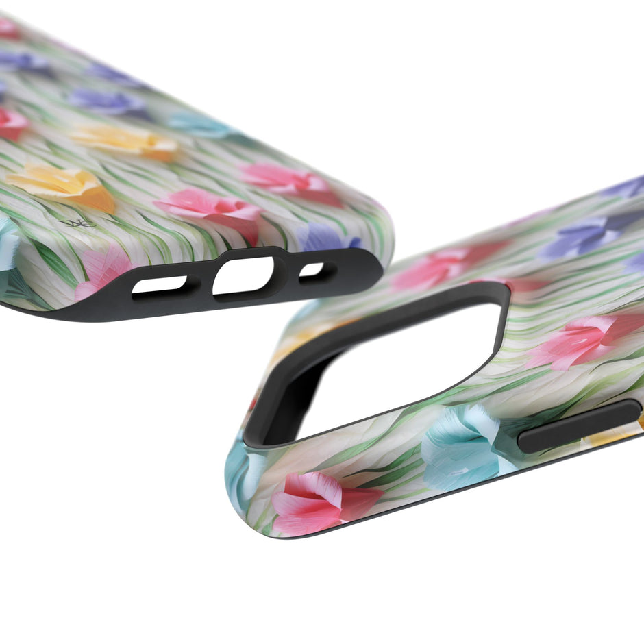 Floral Origami - Extreme Impact MagSafe Phone Case
