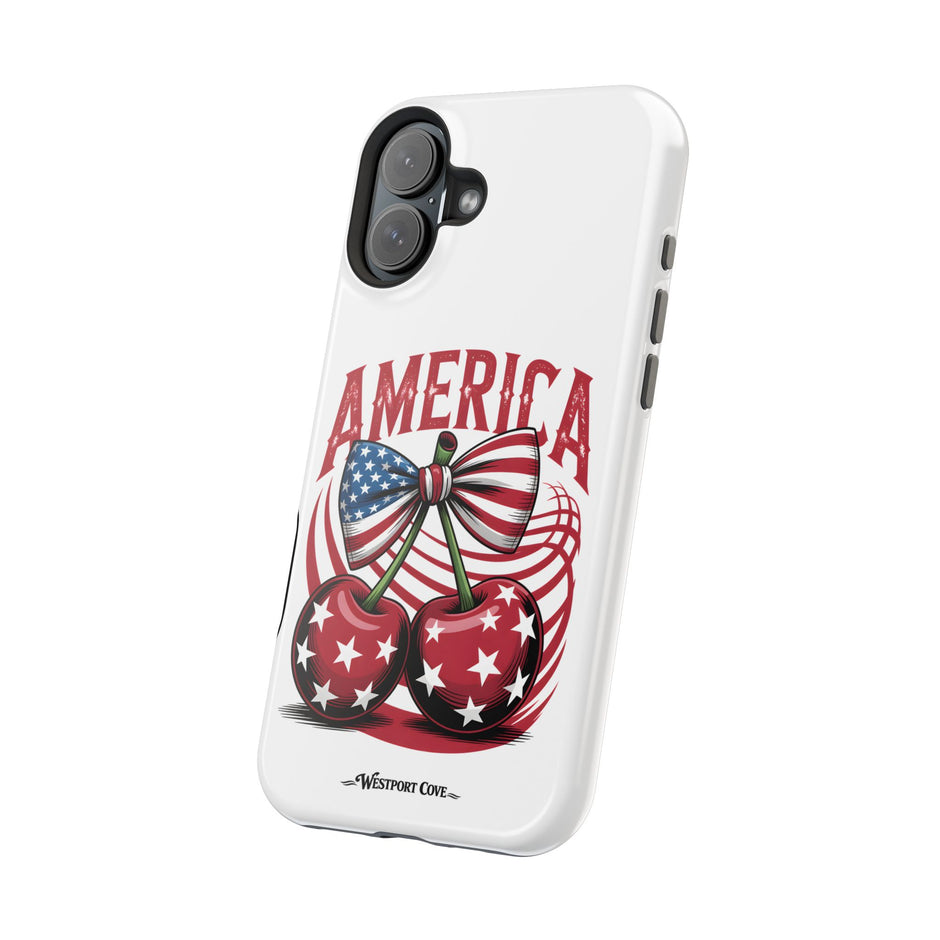 Patriotic Cherry - Extreme MagSafe Phone Case