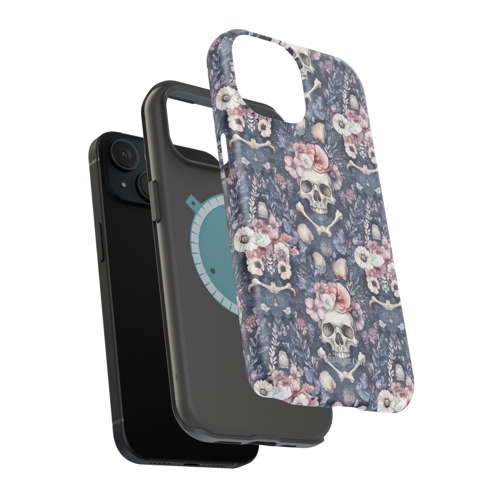 Floral Skull - Extreme MagSafe Phone Case
