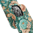 Teal Peony - Extreme MagSafe Phone Case