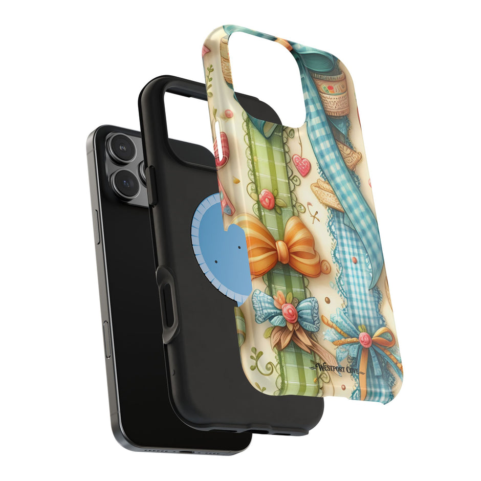 Floral Ribbon - Extreme MagSafe Phone Case