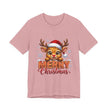 Merry Christmas Reindeer T‑Shirt