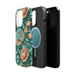 Teal Peony - Extreme MagSafe Phone Case