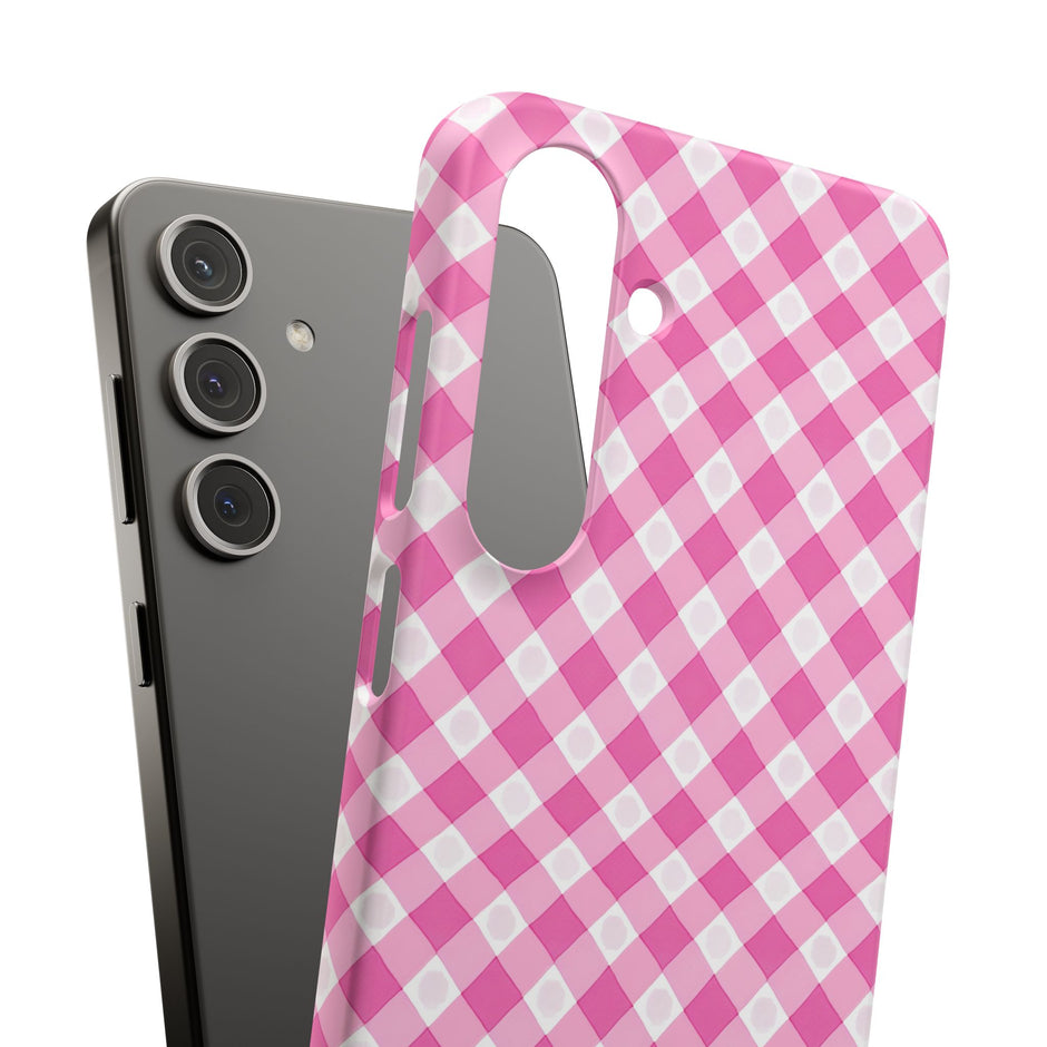 Pink Gingham - Elite Case
