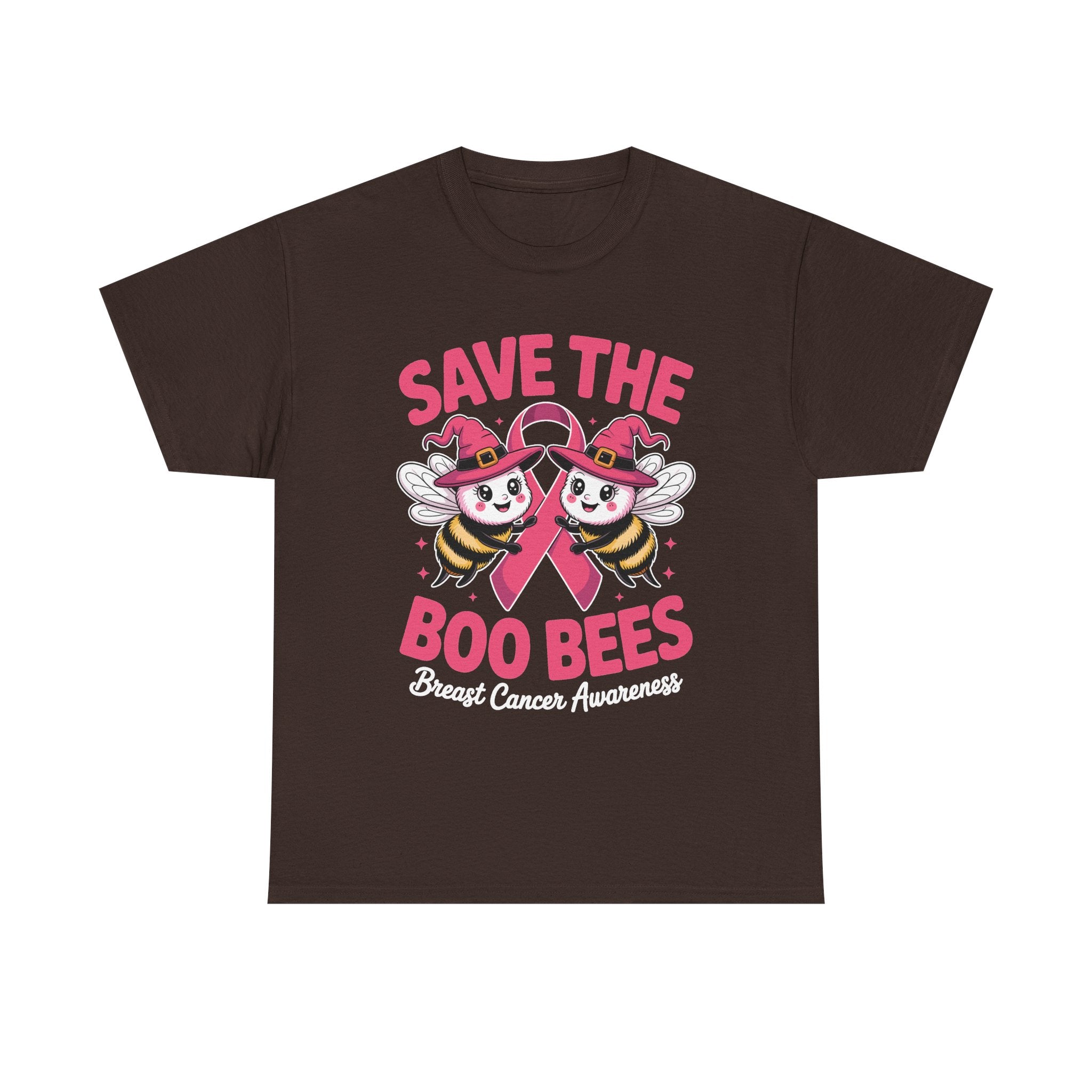 Save the Boo Bees T-Shirt — Breast Cancer Awareness Pink Ribbon Tee