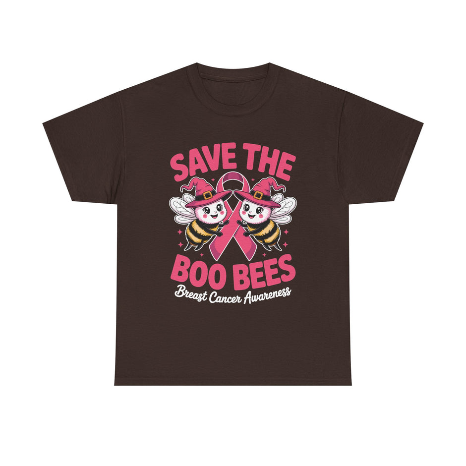 Save the Boo Bees T-Shirt — Breast Cancer Awareness Pink Ribbon Tee