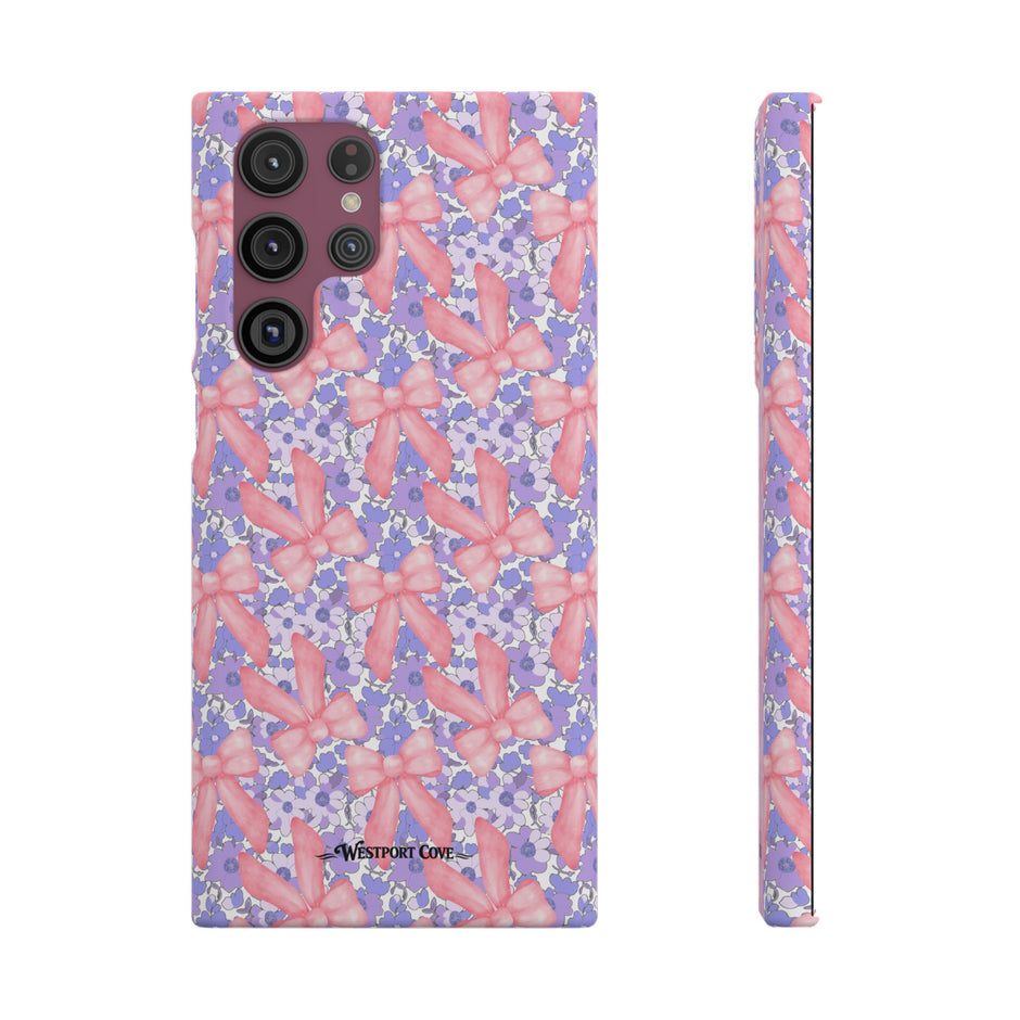 Bow Floral - Elite Phone Case