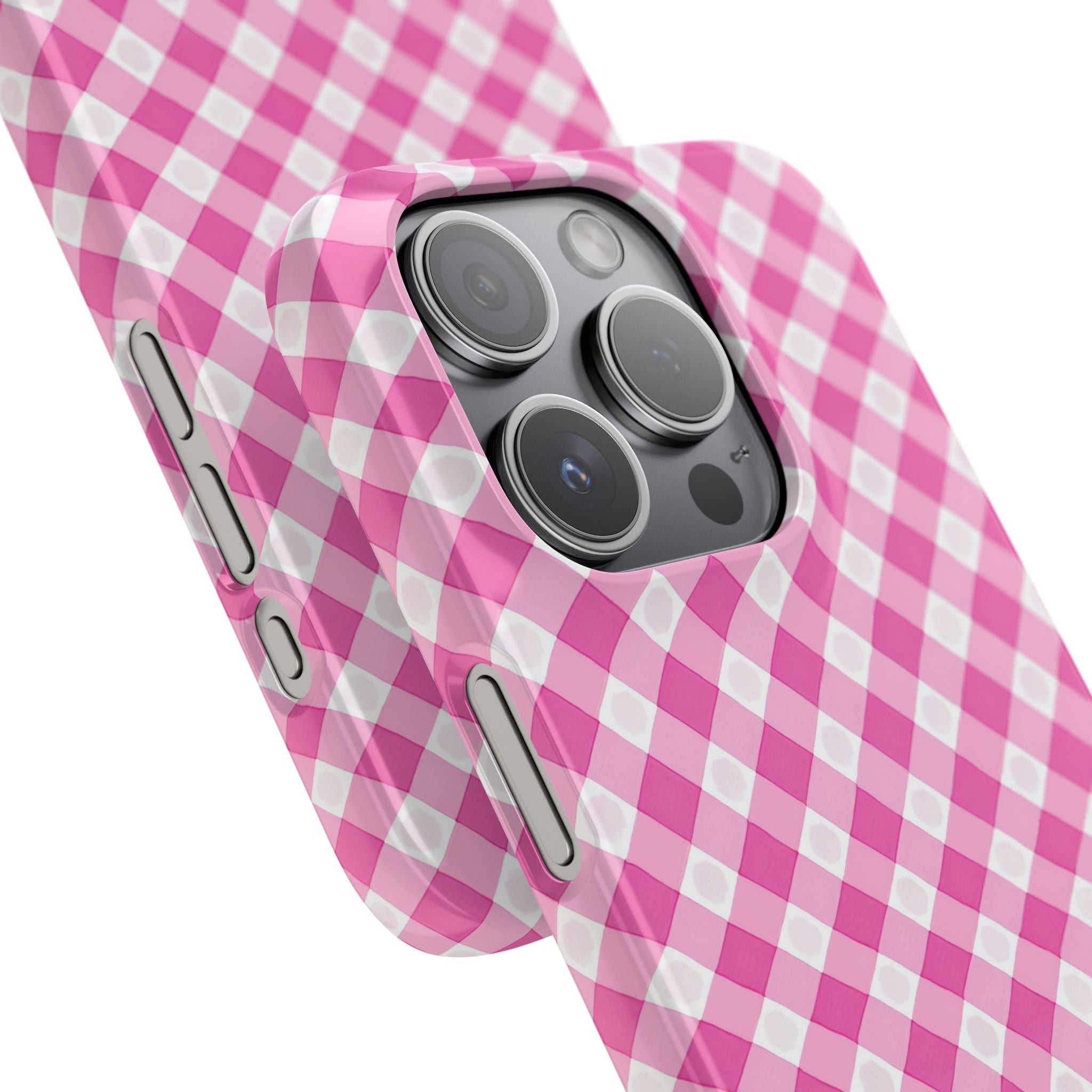 Pink Gingham - Elite Case