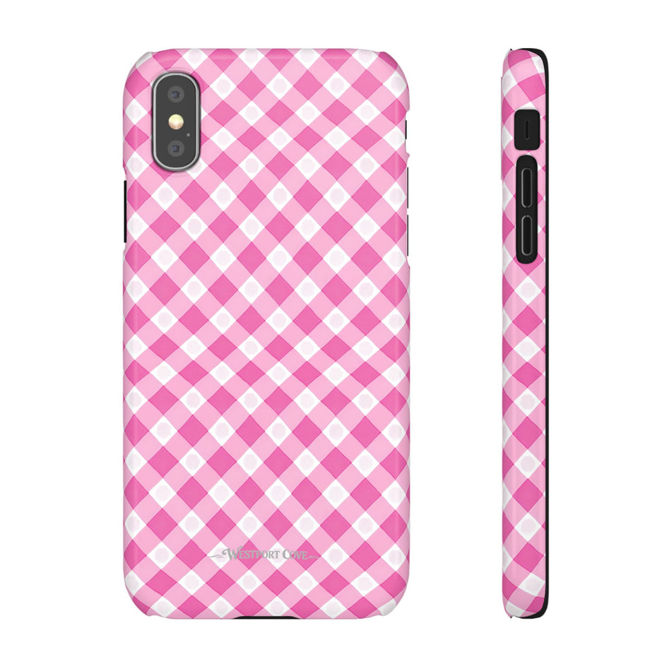 Pink Gingham - Elite Case