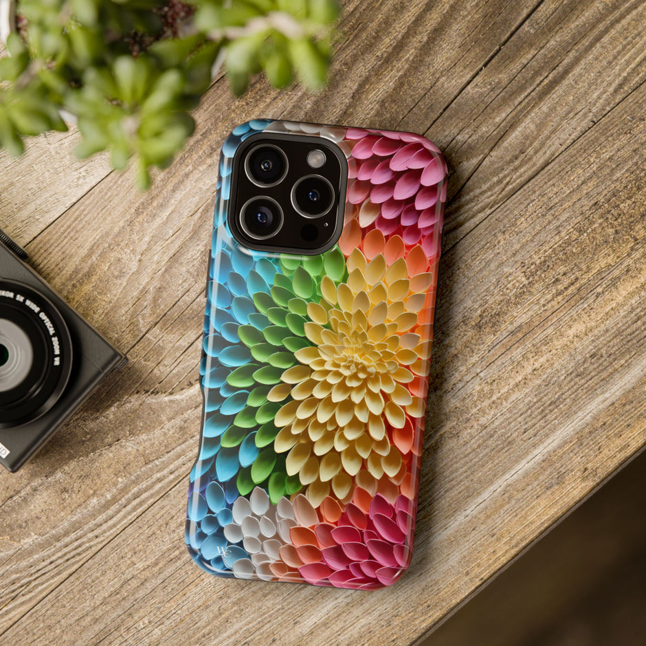 Floral Burst  - Extreme Impact MagSafe Phone Case