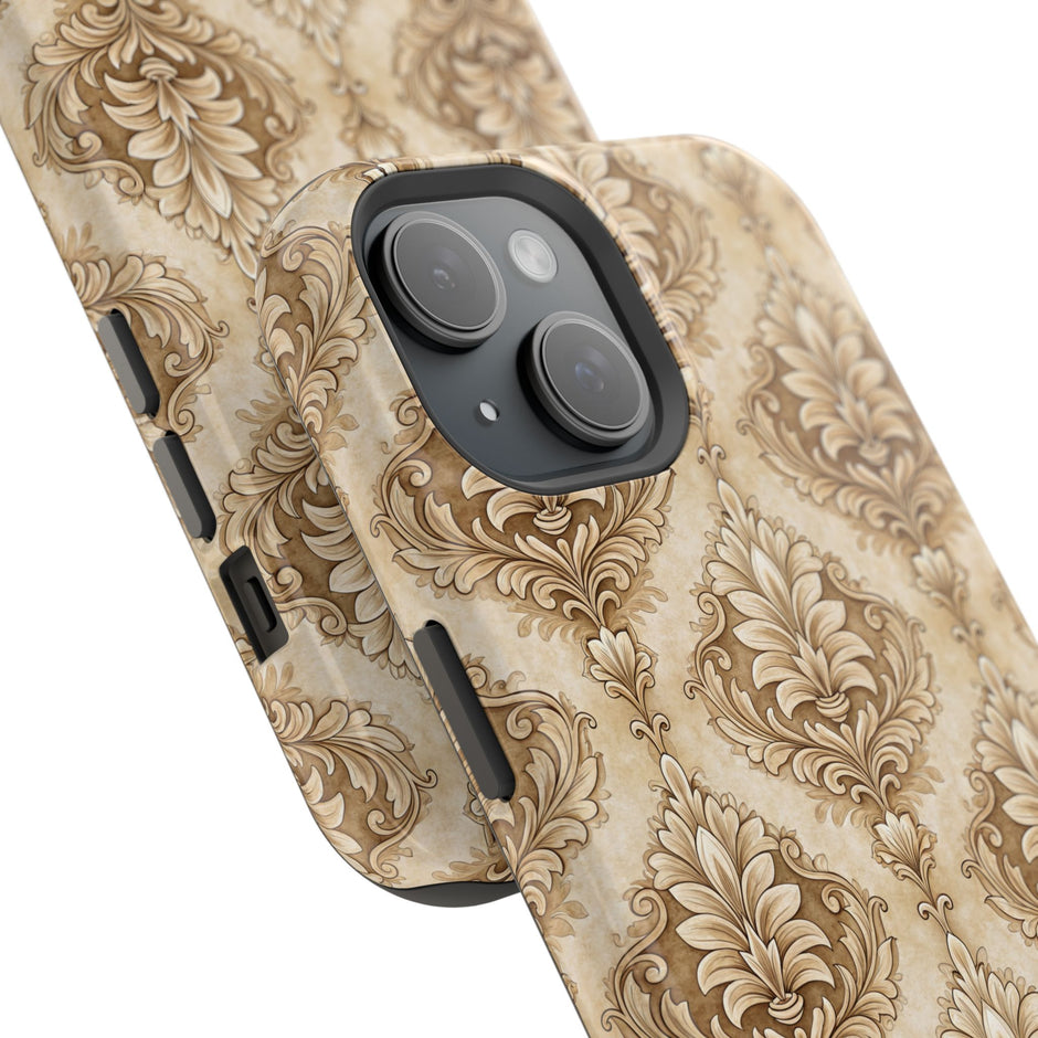 Damask Taupe - Extreme MagSafe Phone Case