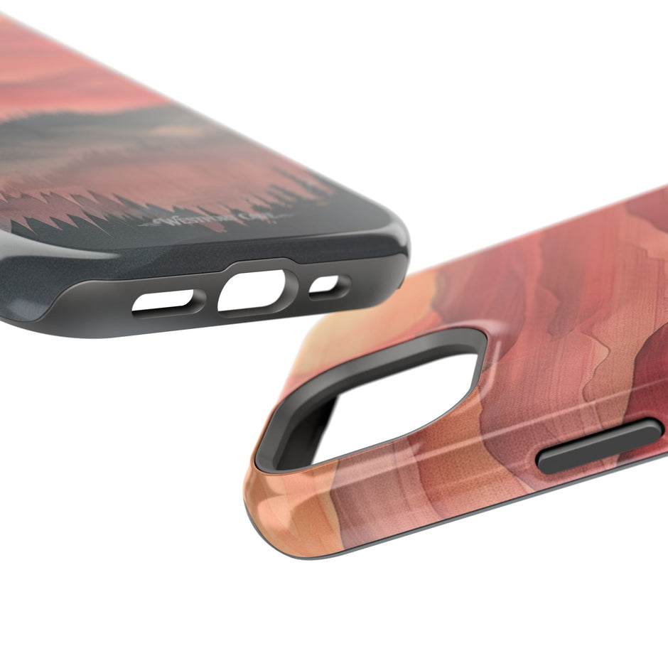 Sunset Mountain - Extreme MagSafe Phone Case