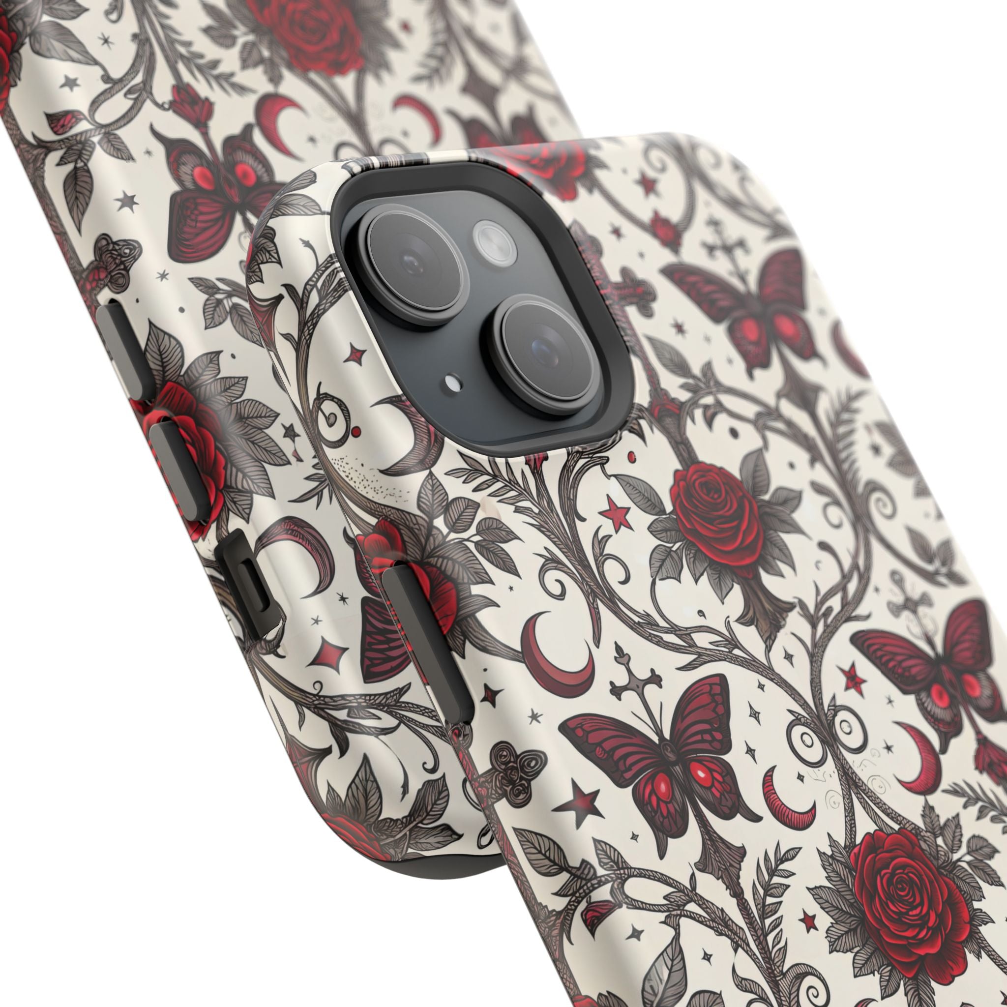 Rose & Butterfly - Extreme MagSafe Phone Case