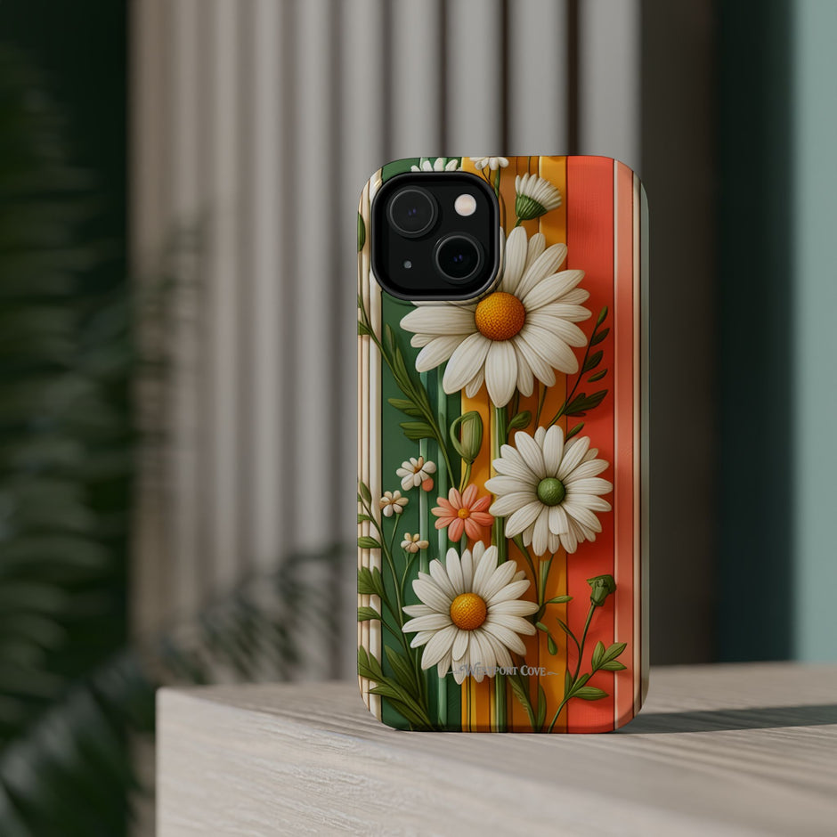 Daisy Stripe - Extreme MagSafe Phone Case