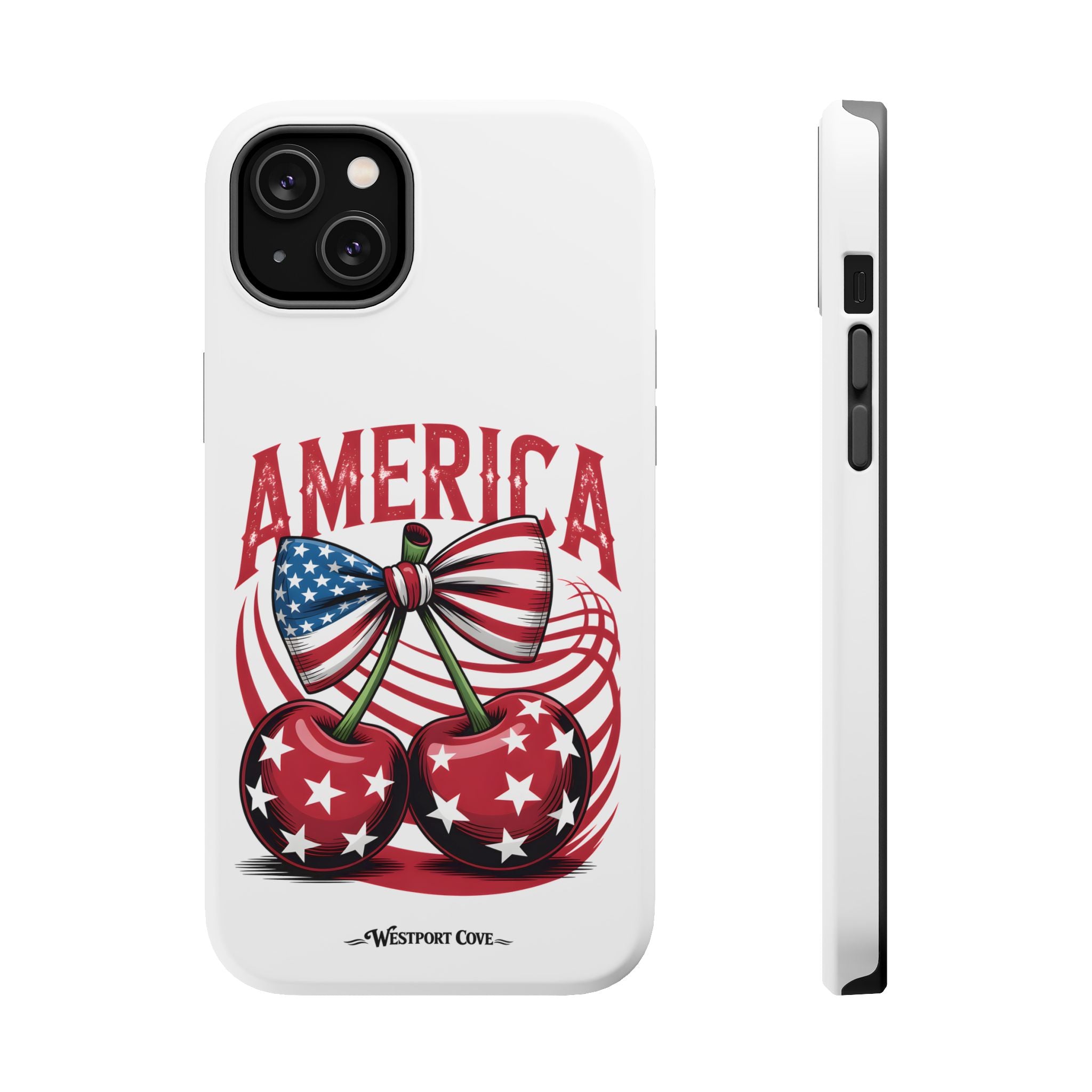 Patriotic Cherry - Extreme MagSafe Phone Case