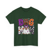 Dog Mom Halloween T‑Shirt — Ghost Pup & Spooky Pattern Tee