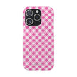 Pink Gingham - Elite Case
