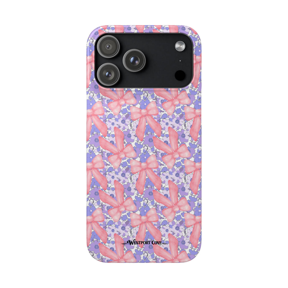Bow Floral - Elite Phone Case