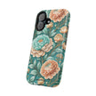 Teal Peony - Extreme MagSafe Phone Case
