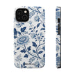 Floral Blue Porcelain - Extreme MagSafe Phone Case