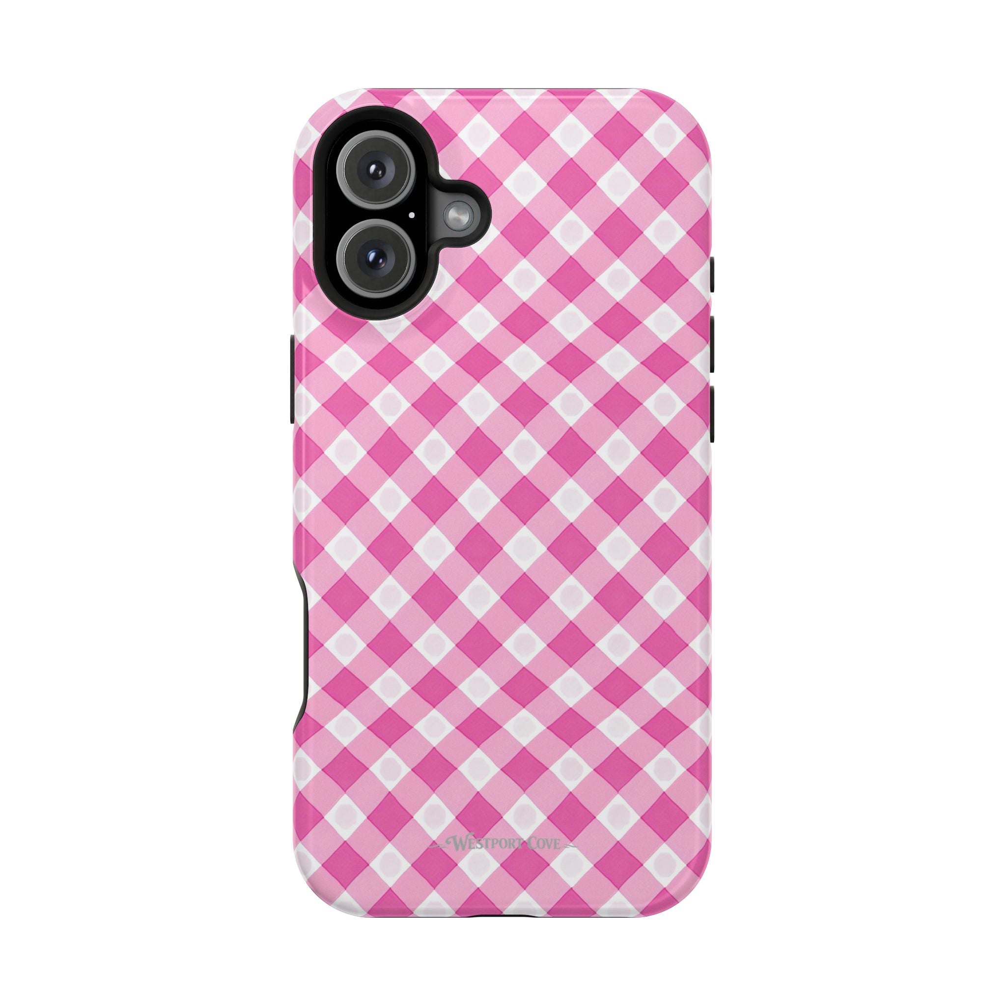 Pink Gingham - Extreme Phone Case