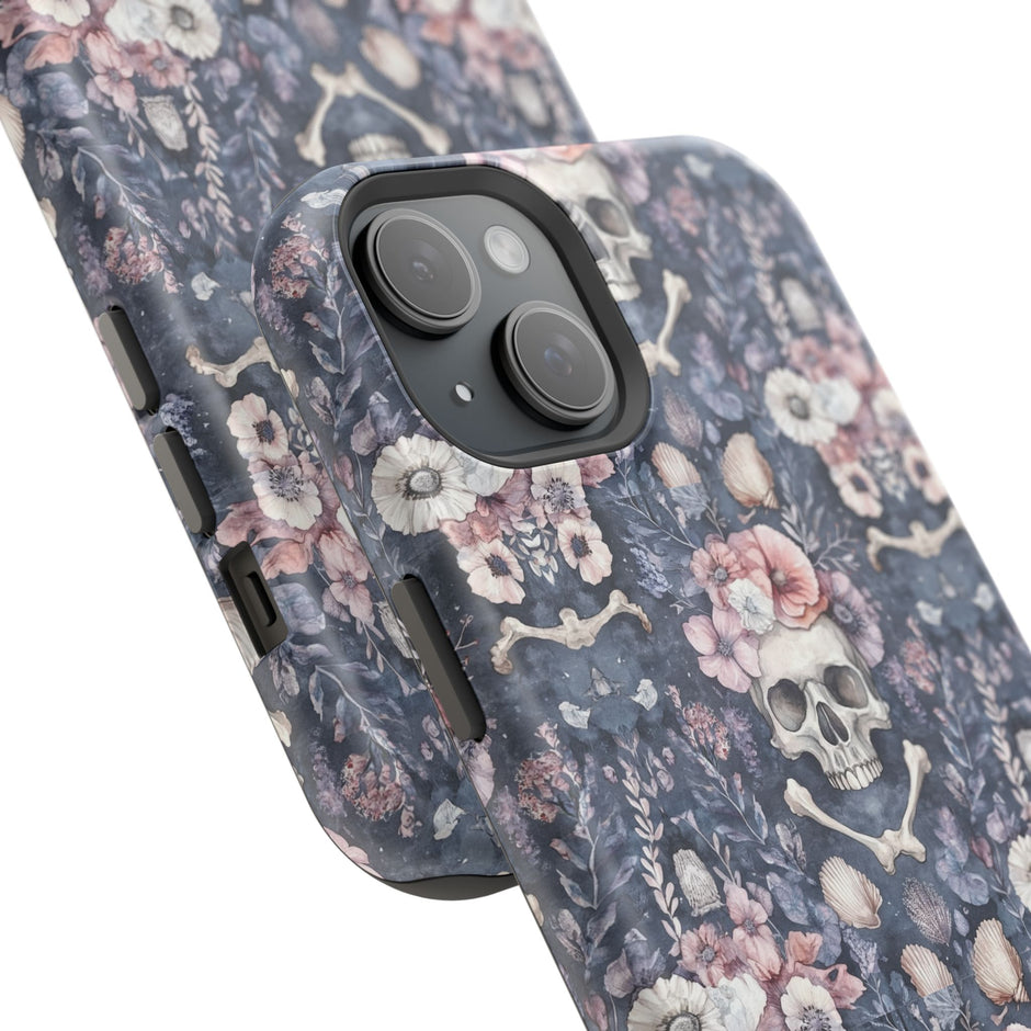 Floral Skull - Extreme MagSafe Phone Case