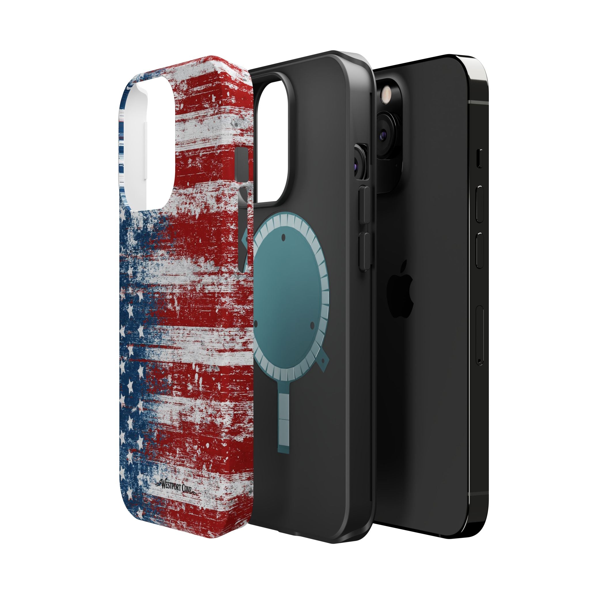American Flag Distressed - Extreme MagSafe Phone Case