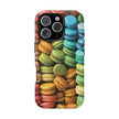 Rainbow Macarons  - Extreme Impact MagSafe Phone Case